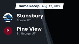 Recap: Stansbury  vs. Pine View  2022