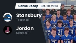 Recap: Stansbury  vs. Jordan  2023