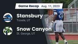 Recap: Stansbury  vs. Snow Canyon  2023