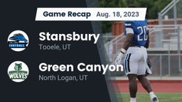 Recap: Stansbury  vs. Green Canyon  2023