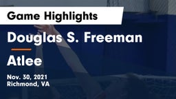 Douglas S. Freeman  vs Atlee  Game Highlights - Nov. 30, 2021