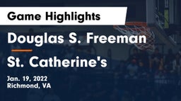 Douglas S. Freeman  vs St. Catherine's  Game Highlights - Jan. 19, 2022