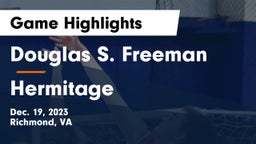 Douglas S. Freeman  vs Hermitage  Game Highlights - Dec. 19, 2023