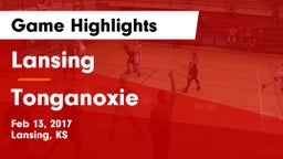 Lansing  vs Tonganoxie  Game Highlights - Feb 13, 2017