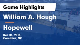 William A. Hough  vs Hopewell  Game Highlights - Dec 06, 2016
