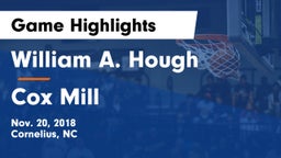 William A. Hough  vs Cox Mill  Game Highlights - Nov. 20, 2018