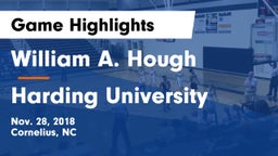 William A. Hough  vs Harding University  Game Highlights - Nov. 28, 2018