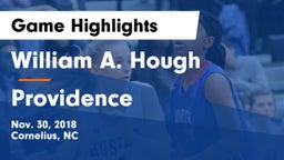 William A. Hough  vs Providence  Game Highlights - Nov. 30, 2018