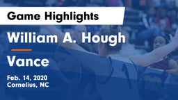 William A. Hough  vs Vance Game Highlights - Feb. 14, 2020