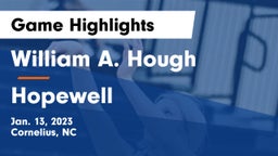 William A. Hough  vs Hopewell  Game Highlights - Jan. 13, 2023