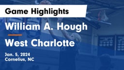 William A. Hough  vs West Charlotte Game Highlights - Jan. 5, 2024