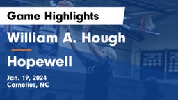 William A. Hough  vs Hopewell  Game Highlights - Jan. 19, 2024