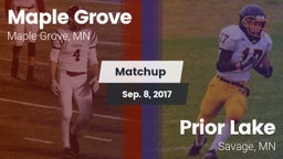 Matchup: Maple Grove High vs. Prior Lake  2017
