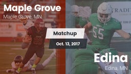 Matchup: Maple Grove High vs. Edina  2017