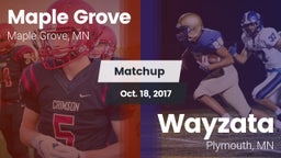 Matchup: Maple Grove High vs. Wayzata  2017