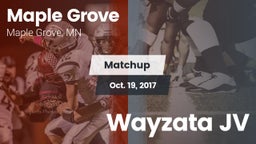 Matchup: Maple Grove High vs. Wayzata JV 2017