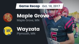Recap: Maple Grove  vs. Wayzata  2017
