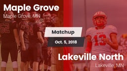 Matchup: Maple Grove High vs. Lakeville North  2018