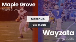 Matchup: Maple Grove High vs. Wayzata  2018