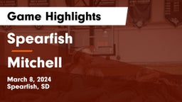 Spearfish  vs Mitchell  Game Highlights - March 8, 2024