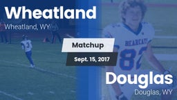 Matchup: Wheatland High vs. Douglas  2017