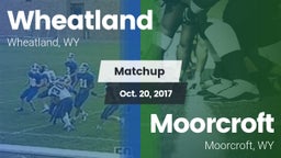 Matchup: Wheatland High vs. Moorcroft  2017