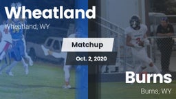 Matchup: Wheatland High vs. Burns  2020