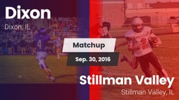 Matchup: Dixon  vs. Stillman Valley  2016