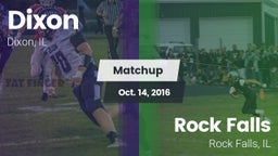 Matchup: Dixon  vs. Rock Falls  2016