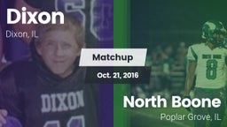 Matchup: Dixon  vs. North Boone  2016
