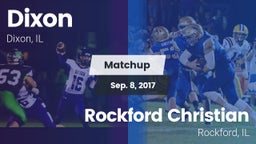 Matchup: Dixon  vs. Rockford Christian  2017