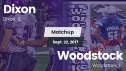 Matchup: Dixon  vs. Woodstock  2017