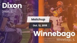 Matchup: Dixon  vs. Winnebago  2018