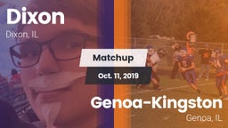 Matchup: Dixon  vs. Genoa-Kingston  2019