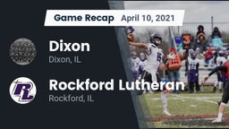Recap: Dixon  vs. Rockford Lutheran  2021