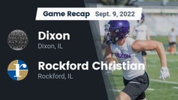 Recap: Dixon  vs. Rockford Christian  2022