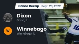 Recap: Dixon  vs. Winnebago  2022