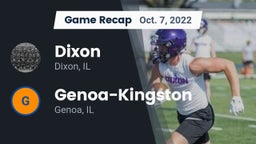 Recap: Dixon  vs. Genoa-Kingston  2022