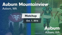 Matchup: Auburn Mountainview vs. Auburn  2016