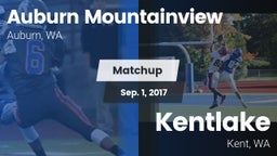 Matchup: Auburn Mountainview vs. Kentlake  2017