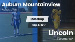 Matchup: Auburn Mountainview vs. Lincoln  2017