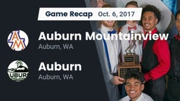 Recap: Auburn Mountainview  vs. Auburn  2017