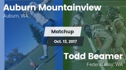 Matchup: Auburn Mountainview vs. Todd Beamer  2017