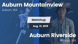 Matchup: Auburn Mountainview vs. Auburn Riverside  2018