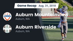 Recap: Auburn Mountainview  vs. Auburn Riverside  2018