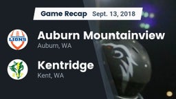 Recap: Auburn Mountainview  vs. Kentridge  2018