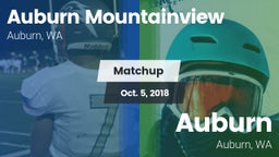 Matchup: Auburn Mountainview vs. Auburn  2018