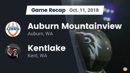 Recap: Auburn Mountainview  vs. Kentlake  2018