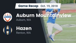 Recap: Auburn Mountainview  vs. Hazen  2018