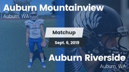 Matchup: Auburn Mountainview vs. 	Auburn Riverside  2019